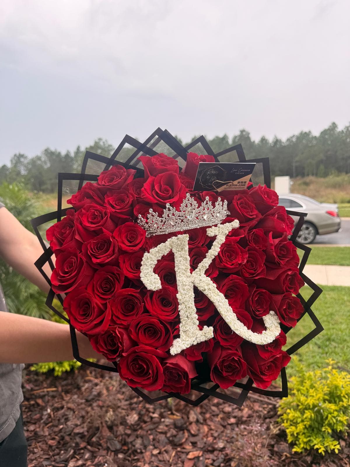 A Roses by Lina floral arrangement